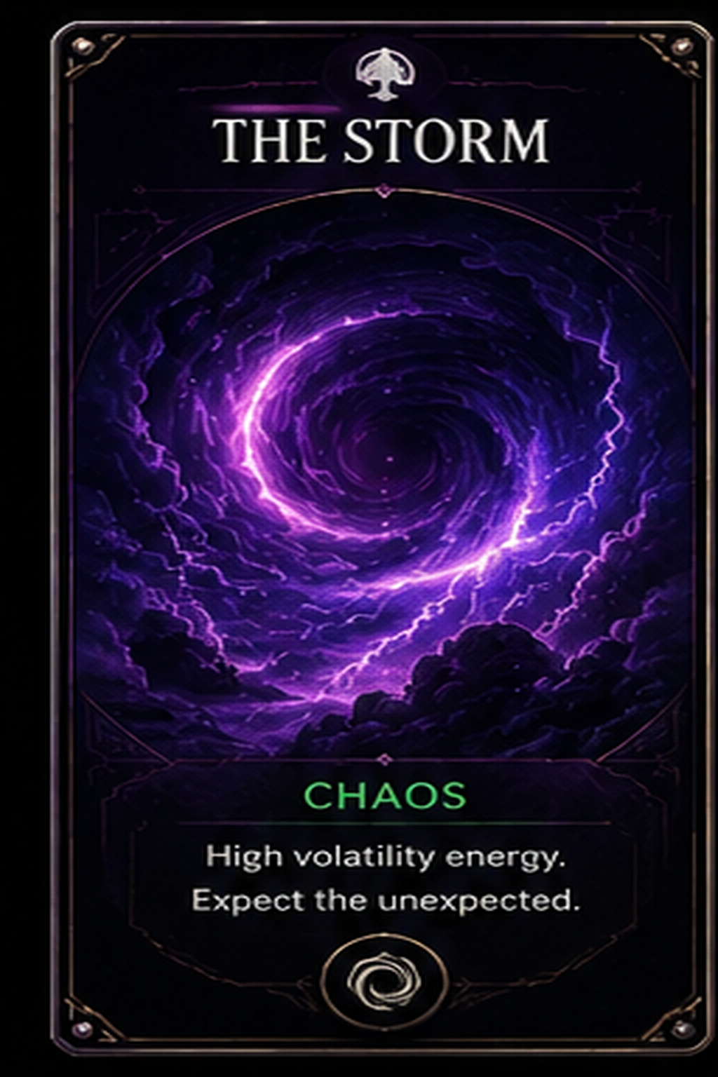 The Storm card art